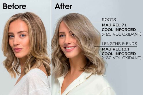 Majirel Cool Inforced 8.1 Light Ash Blond - L'Oréal Professionnel Colour | L'Oréal Partner Shop