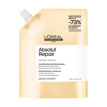 Absolut Repair Shampoo Refill Pouch - NEW 500ML | L'Oréal Partner Shop