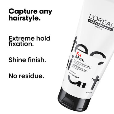 Tecni.Art Fix Max Shaping Gel For Extra Hold - L'Oréal Professionnel Styling | L'Oréal Partner Shop