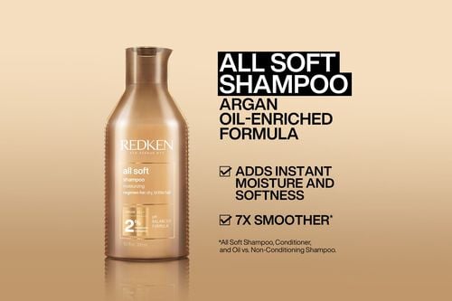 All Soft Shampoo With Argan Oil - Redken Haircare | L'Oréal Partner Shop