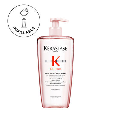 Genesis Bain Hydro-Fortifiant Shampoo For Weakened Hair Prone To Breakage - AU 500ml Bain Launch Parcel salons | L'Oréal Partner Shop