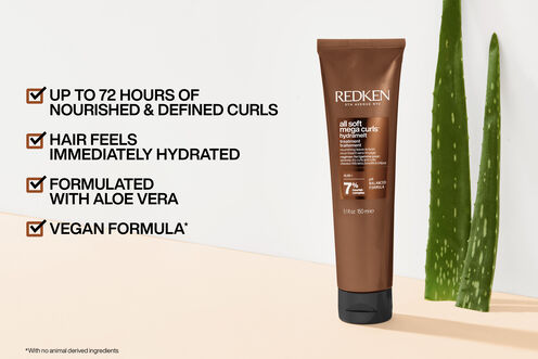 All Soft Mega Curls Hydramelt Leave-In - Redken Opening Hair Power Collection | L'Oréal Partner Shop