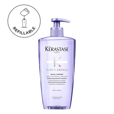 Blond Absolu Bain Lumiére Shampoo For Lightened and Highlighted Hair - AU 500ml Bain Launch Parcel salons | L'Oréal Partner Shop