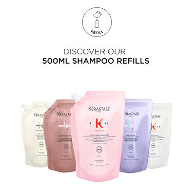 Genesis Bain Hydro-Fortifiant Refill Shampoo Pouch For Weakened Hair Prone To Breakage - AU 500ml Bain Launch Parcel salons | L'Oréal Partner Shop