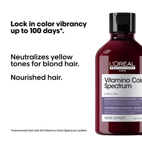 Vitamino Color Spectrum Purple Shampoo - L'Oréal Professionnel Hair Care | L'Oréal Partner Shop