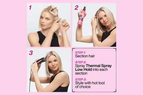 Thermal Spray Low Hold - Heat Protection | L'Oréal Partner Shop