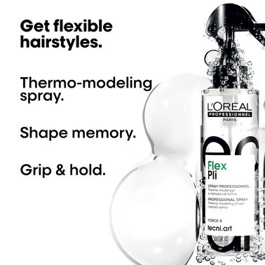 Tecni.Art Flex Pli Thermo-Modelling Spray - L'Oréal Professionnel Styling | L'Oréal Partner Shop