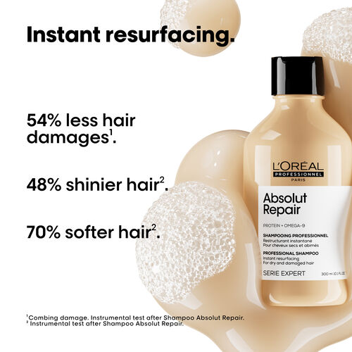 Absolut Repair Shampoo - L'Or&eacute;al Professionnel Hair Care | L'Or&eacute;al Partner Shop