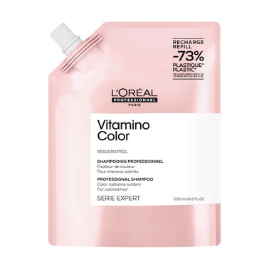 Vitamino Colour Shampoo Refill Pouch - NEW 500ML | L'Oréal Partner Shop