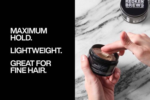 Brews Clay Pomade - Redken Mens | L'Or&eacute;al Partner Shop