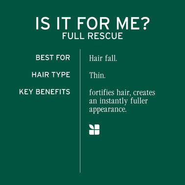 Full Rescue Conditioner - Biolage Backbar Sizes | L'Oréal Partner Shop