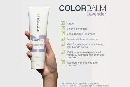 ColorBalm Lavender Color Depositing Conditioner - Biolage Retail | L'Oréal Partner Shop
