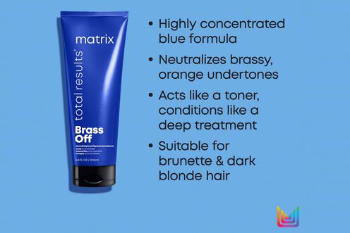 Brass Off Custom Neutralization Mask - Matrix Haircare | L'Oréal Partner Shop