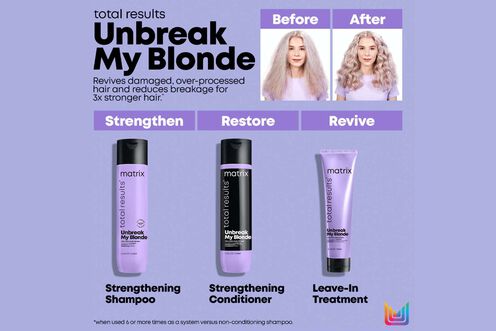 Unbreak My Blonde Conditioner - Matrix Haircare | L'Oréal Partner Shop