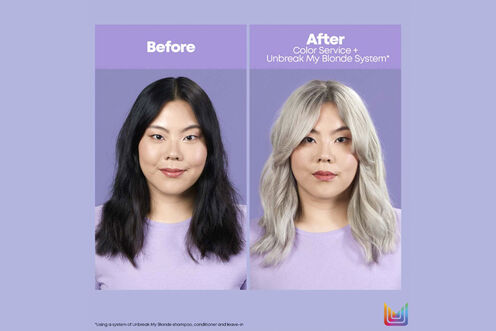 Unbreak My Blonde Bleach Finder - Matrix Haircare | L'Oréal Partner Shop