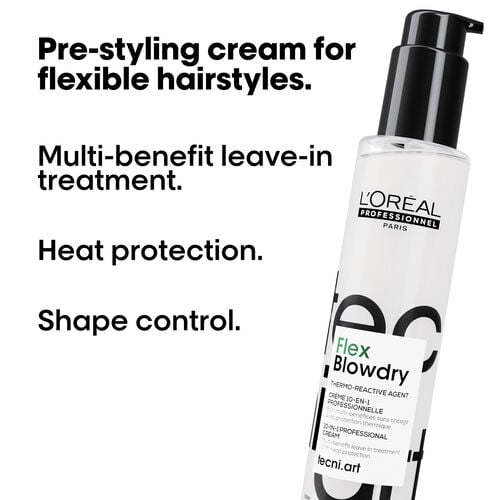 Tecni.Art Flex Blowdry Blowdrying Cream - Styling Opening Parcel LP | L'Or&eacute;al Partner Shop