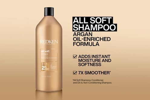 All Soft Shampoo With Argan Oil - Redken Haircare | L'Oréal Partner Shop