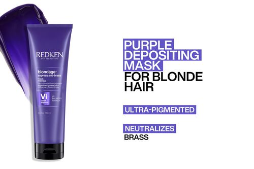 Color Extend Blondage Express Anti-Brass Purple Hair Mask - Redken Haircare | L'Oréal Partner Shop