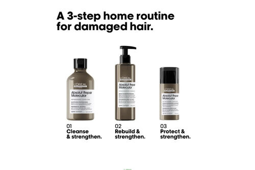 Absolut Repair Molecular Shampoo - L'Oreal Professionnel | L'Oréal Partner Shop