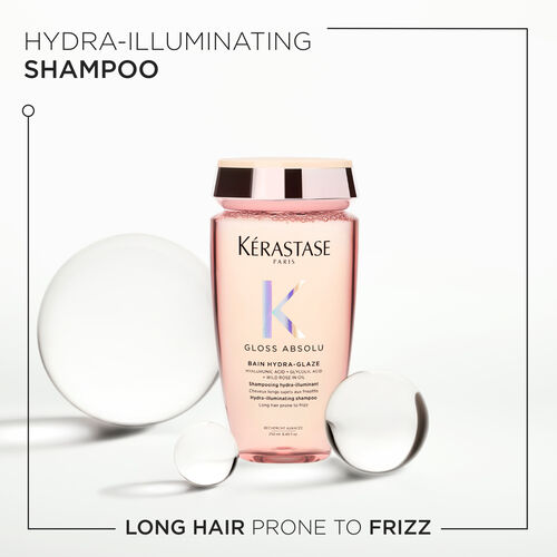 Gloss Absolu Bain Hydra-Glaze Shampoo For Long Hair Prone To Frizz - Kérastase Retail | L'Oréal Partner Shop