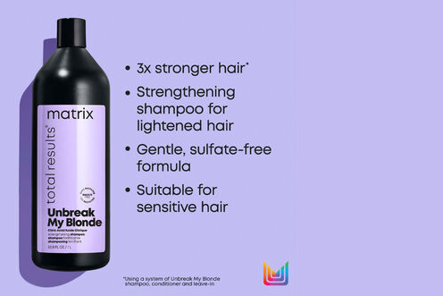 Unbreak My Blonde Shampoo - Total Results | L'Oréal Partner Shop