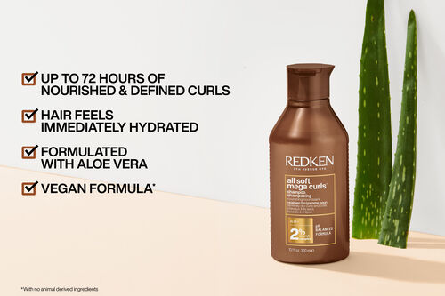 All Soft Mega Curl Shampoo - Redken Opening Hair Power Collection | L'Or&eacute;al Partner Shop