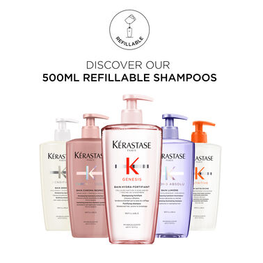 Genesis Bain Hydro-Fortifiant Shampoo For Weakened Hair Prone To Breakage - AU 500ml Bain Launch Parcel salons | L'Oréal Partner Shop