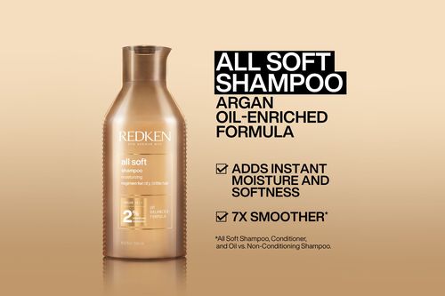 All Soft Shampoo With Argan Oil - Redken Haircare | L'Oréal Partner Shop