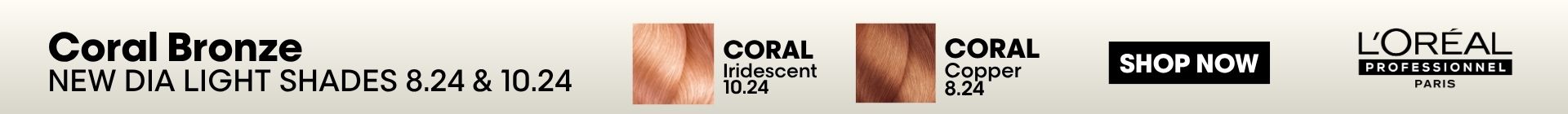 Coral Bronze Skinny Banner | L'Oréal Partner Shop