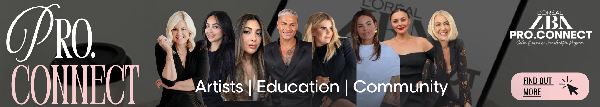 ProConectHomepageBanner ProConectHomepageBanner | L'Oréal Partner Shop