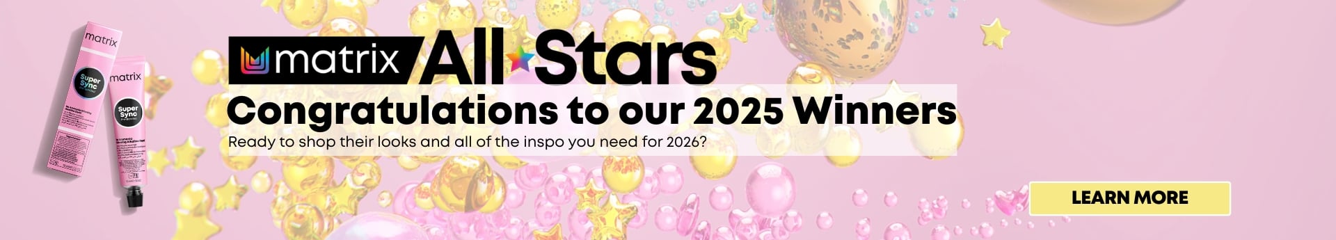 All Stars Homepage Banner | L'Oréal Partner Shop