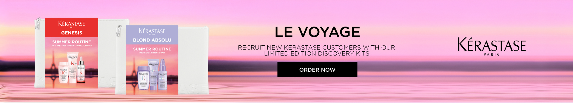 Le Voyage Homepage Banner | L'Oréal Partner Shop