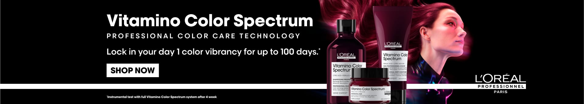 Vitamino Color Spectrum Homepage Banner | L'Oréal Partner Shop