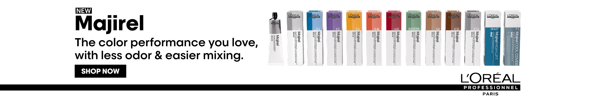 Majirel Restage Homepage Banner AU | L'Oréal Partner Shop